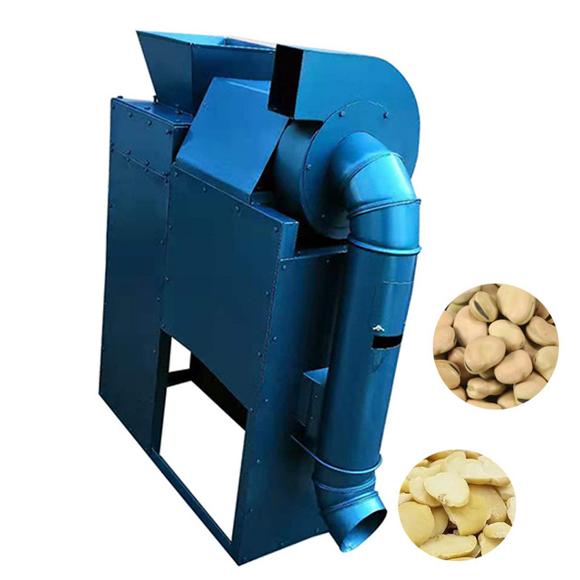Lentils Beans Skin Removing Peeling Machine Broad Bean Splitting Peeling Machine for Food Reprocessing Use