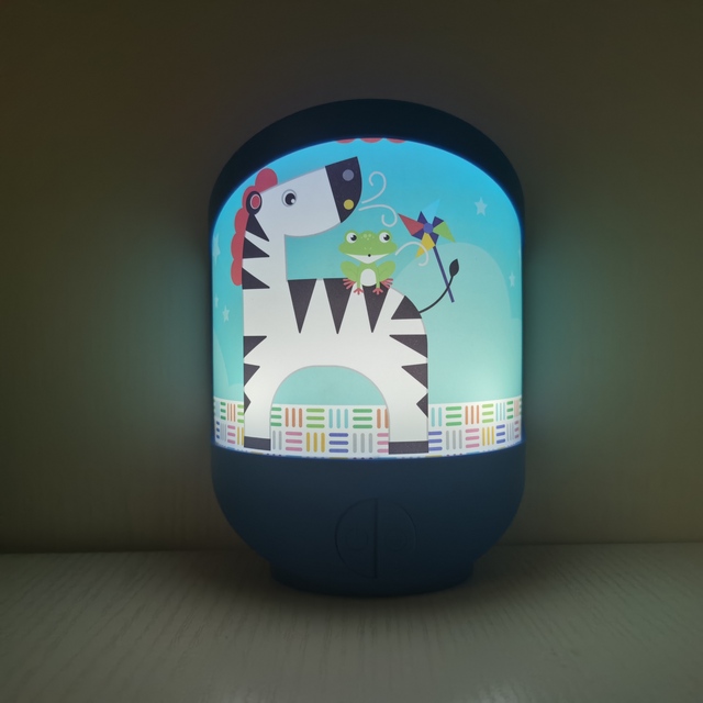 OEM Versatile LED Night Light Cute Cartoon Animal Battery Table Lamp Warm Modern for Kids Bedroom Home Decor AAA Battery Supply