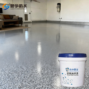 <span class=keywords><strong>Peinture</strong></span> <span class=keywords><strong>de</strong></span> sol autonivelante époxy avec sable coloré pour revêtement industriel <span class=keywords><strong>de</strong></span> sols en béton extérieur 20 litres - Product Image 4