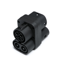Nouveau connecteur d'alimentation pour véhicule électrique CCS1 CCS2 250A Tesla Plug Outlet 250KW IP54 étanche Chargeur rapide DC pour véhicule électrique