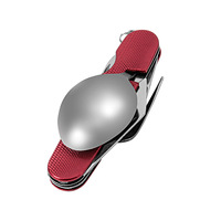 Vente directe usine – Ensemble de couverts de voyage portables et détachables en acier inoxydable trois pièces, pliable et multifonctionnel pour l'extérieur