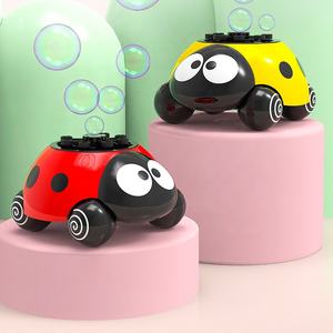 Jouets d'extérieur 2022, machine à <span class=keywords><strong>bulles</strong></span> de scarabée, jeu de fête pour enfants, fabricant de <span class=keywords><strong>bulles</strong></span> électriques, jouet de voiture à corde avec lumière, jouet en vrac - Product Image 2