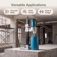 Machine de perçage diamantée BODA 3500W, perceuse à noyau de béton robuste de 260 mm, outil électrique pour la construction professionnelle de trous dans les murs