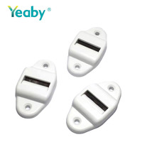 Accesorios de persiana enrollable de plástico, guía de correa de guía de cinta de alta calidad, fácil de instalar, estructura fina