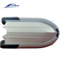 Bateau gocapes en aluminium, Double cabine, coque V, pour moto, b270, 270/300cm, 9 pieds