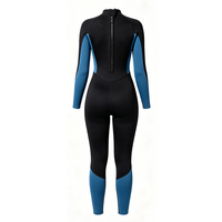 Wetsuit Selam Full Body Custom 3mm 5mm Traje De Neoprene Ramah Lingkungan Bernapas Ukuran Besar Lengan Panjang Wanita untuk Menyelam dan Berenang