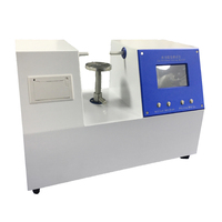 Machine de test de rigidité des corps de gobelets et bols en papier jetables à écran tactile pour le contrôle qualité en laboratoire