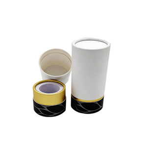 100% Recyclable Biodegradable Kraft <b>Paper</b> Cylinder Box <b>Paper</b> Tube Packaging Hot Stamping for Candle Cosmetics Perfume Reed - Product Image 5