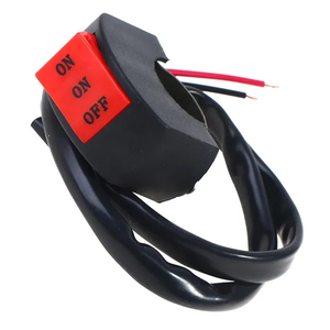 22mm LED Headlight <strong>Switch</strong> Far Near Three Line Motorcycle Handlebar <strong>Switch</strong> Button <strong>Used</strong> As ON/ON/OFF <strong>Switch</strong> for General Lights - Product Image 2