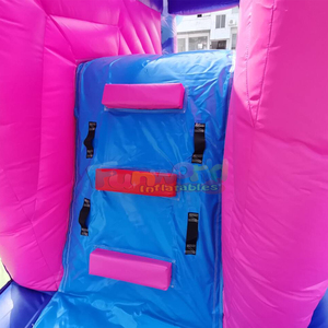 บ้านลมเด็กเกรดเชิงพาณิชย์ ชุดบ้านลมเป่าลมรูปปราสาทพร้อมสไลเดอร์ - Product Image 6