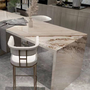 TMZ Palissandro Chiaro marbre blanc italien losa morden marbre décoratif Marmor caractéristique dalles murales pour hôtel villa département - Product Image 6