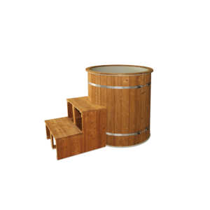 Venta caliente Thermo Pine Cold Plunge Pool <span class=keywords><strong>con</strong></span> revestimiento de PP para uso en exteriores - Product Image 4