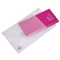 Pochette auto-adhésive personnalisée avec fermeture éclair, écologique et biodégradable, pour l'emballage d'accessoires électroniques