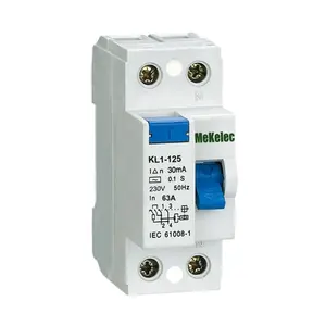 Residual Current Circuit Breaker KL1-125 Electromagnetic type F360 RCD/RCCB 125A