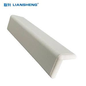 Protection d'angle de palette murale <span class=keywords><strong>en</strong></span> PVC de sécurité, angle plat à 90 degrés, traitement de surface - Product Image 3