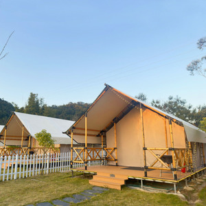 Tùy chỉnh sang trọng glamping lều ngoài trời kỳ nghỉ khách sạn với nhà vệ sinh lớn cắm trại lều - Product Image 3