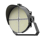 Reflector LED para Estadios de 400W-1000W, Carcasa de Aluminio, SMD3030, IP66 Impermeable, Ángulo de Haz de 30-90°, Iluminación Deportiva para Exteriores