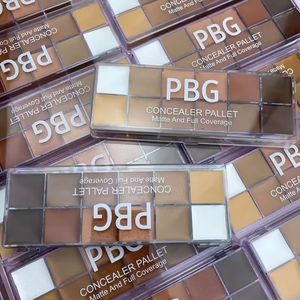 Paleta de contorno de corrector de 12 colores veganos y paleta de corrector de crema de resaltador de etiqueta privada - Product Image 5