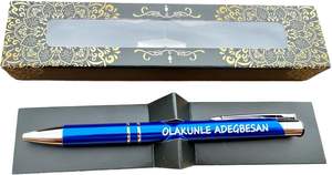 Personalizzato inciso 1.0mm <span class=keywords><strong>penne</strong></span> in metallo per uomini e donne <span class=keywords><strong>Biro</strong></span> a sfera con corpo animale senza incisione per regali per studenti insegnanti - Product Image 5