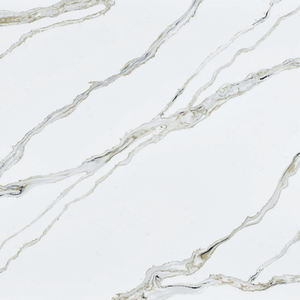 Dalle de quartz artificiel moderne TMZ Stone ODM/OEM de haute qualité 5073 Calacatta Everest, personnalisée pour les plans de travail intérieurs - Product Image 4