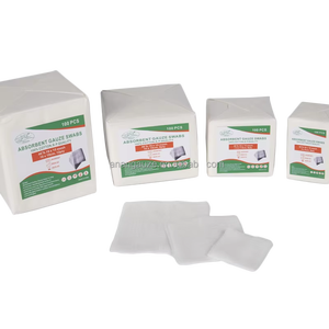 ผ้าก๊อซ 100% ผ้าฝ้าย ไม่ผ่านการฆ่าเชื้อ ซึมซับสูง ขนาด 2 นิ้ว 4 ชั้น สำหรับปิดแผล - Product Image 1