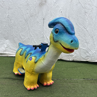 Trottinette électrique dinosaure pour enfants, rechargeable, à monnayeur, pour parcs d'aventure pour enfants