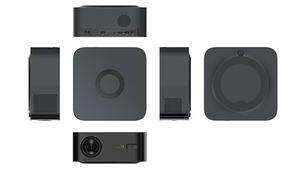 Proyector oficial de Google TV 4 "LCD 1080P 400 ANSI Auto Focus WiFi6 Android OS Home Theater Proyector de películas al aire libre - Product Image 6