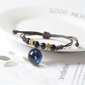 Trendz barato al por mayor de vidrio de moda Cadena de horóscopo pulsera - Product Image 6