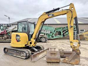 Mini-excavatrice d'occasion Cat 305.5E JAPON ORIGINAL 5,5 tonnes de haute qualité, pelle d'occasion à prix avantageux en stock - Product Image 4