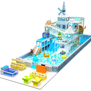 China Manufacturer 800 Sqm Kids Play Center Indoor Children's Park Games Commercial Toddler Soft Playground Equipment