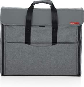 Échantillon gratuit Sac d'ordinateur de bureau à roulettes Oxford noir Sac de rangement spécial pour moniteur Hôte - Product Image 1