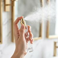 Flacon pulvérisateur en verre vide 10ml 15ml, mini atomiseur rechargeable pour échantillons de parfum, décanter des huiles cosmétiques