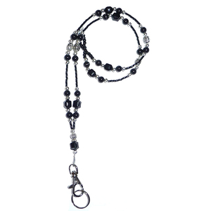 Manufacturer Wholesale Beautiful Business Custom <strong>Teacher</strong> Beaded <strong>Lanyard</strong> for Id Badge Women - Product Image 2