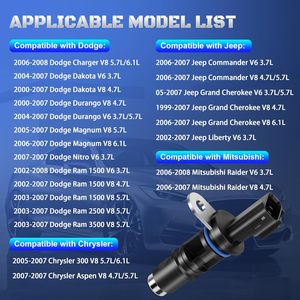 Capteur de position d'arbre à cames A-NAFTULY 5073599AA pour Dodge Ram 1500 Dakota Durango Charger Jeep Grand Cherokee Liberty 2000 - Product Image 3