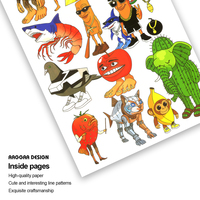 Livre de coloriage World of Warcraft, best-seller, livre de coloriage en papier pour enfants, livre de coloriage simple, vente en gros personnalisée