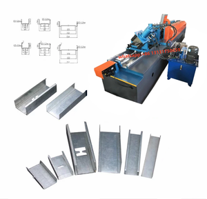 Kim loại hồ sơ CD UD UW CW cuộn tạo thành máy vách thạch cao khung thép xây dựng máy đo ánh sáng Khung thép máy - Product Image 1