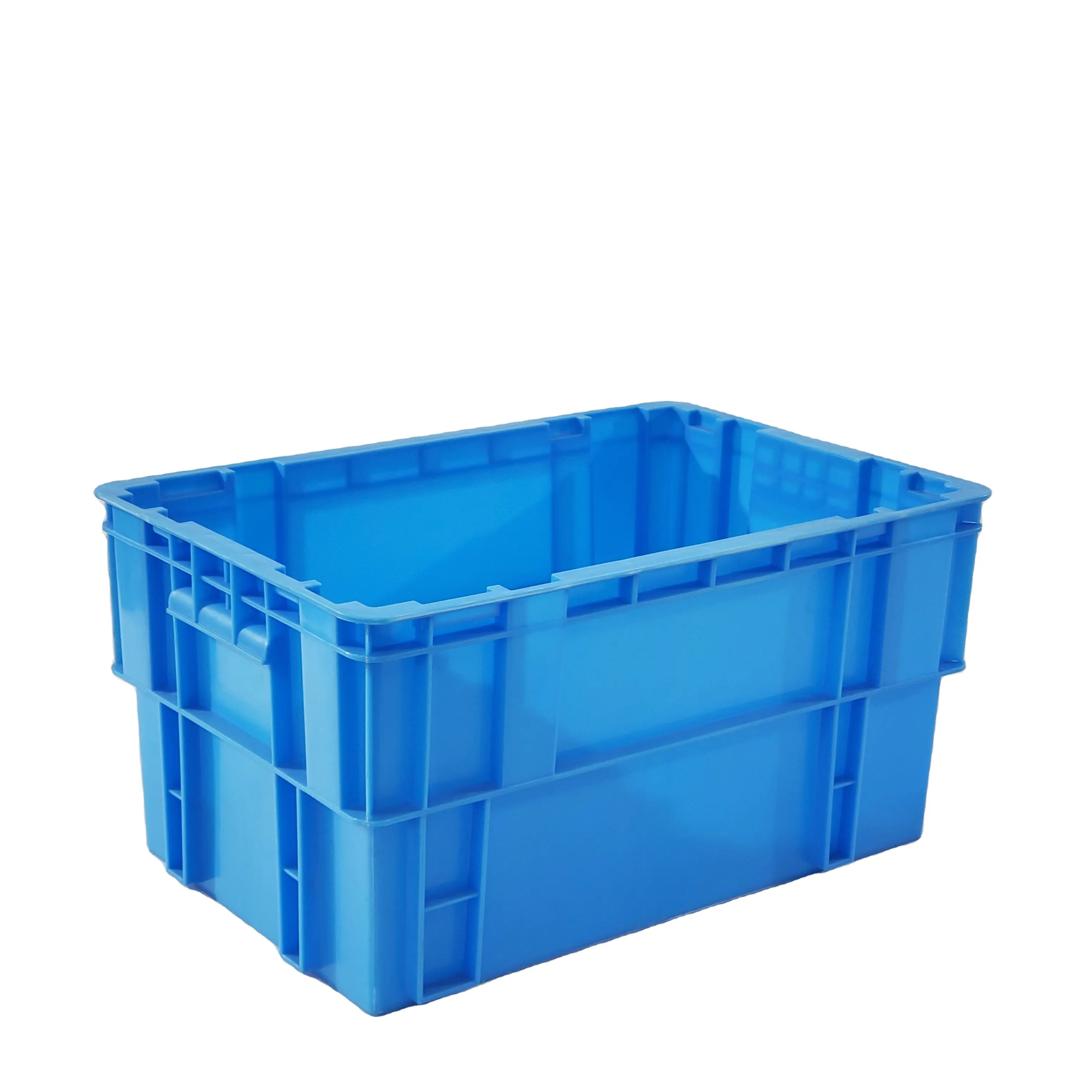 Trung Quốc bán buôn kho nhựa di chuyển doanh thu hộp công cụ bộ phận container nestable công nghiệp rắn nhựa lưu trữ Crate