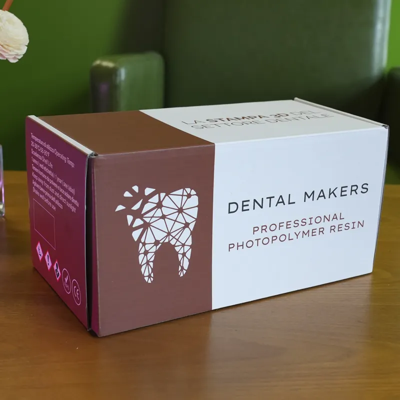 Caixa Fornecedor Dobrável Logotipo Personalizado Marketing De Produtos Dentários Medicina Ferramentas Caixa Embalagem