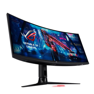 จอเกมมิ่ง ASUS ROG Swift XG349C ขนาด 34 นิ้ว แบบโค้ง ความละเอียด 4K (<span class=keywords><strong>3440</strong></span> x <span class=keywords><strong>1440</strong></span> UHD) ความสว่าง 400cd/m² รีเฟรชเรท 144Hz ครอบคลุมสี 135% ออกแบบมาสำหรับนักเล่นเกมมืออาชีพ - Product Image 3
