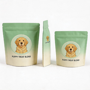 Sacs écologiques <span class=keywords><strong>pour</strong></span> friandises <span class=keywords><strong>pour</strong></span> animaux de compagnie avec fermeture éclair <span class=keywords><strong>pour</strong></span> les friandises <span class=keywords><strong>pour</strong></span> chiens et la nourriture <span class=keywords><strong>pour</strong></span> chats - Product Image 1