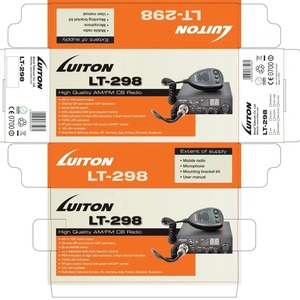Radio CB Luiton Lt-298 40 canaux 27Mhz Portée 10Km Compatible Universel - Product Image 4