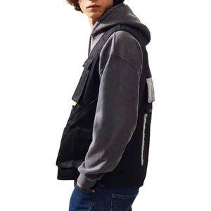 Chaleco de Trabajo Personalizado para Hombre, con Múltiples Bolsillos, Cierre de Cremallera, Chaleco Utilitario sin Mangas - Product Image 3