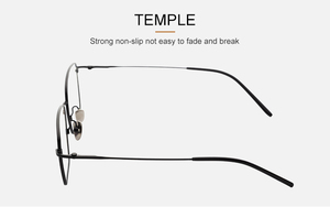 Gọng kính mắt bán <span class=keywords><strong>titan</strong></span> hình vuông sang trọng cổ điển dành cho cả nam và nữ, khung mắt kính quang học cổ điển, logo tùy chỉnh, mẫu Pinhui 22114, bền, giao hàng nhanh - Product Image 4