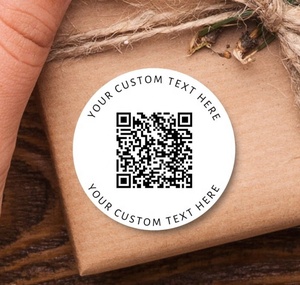 Có thể thay đổi mã QR biểu tượng tùy chỉnh Cảm ơn bạn dán cho doanh nghiệp nhỏ thẻ bao bì quét để lại đánh Giá Xây Dựng Thương Hiệu Nhãn - Product Image 6