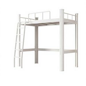 Cama Litera Doble de <span class=keywords><strong>Metal</strong></span> con Escritorio, Estilo <span class=keywords><strong>Loft</strong></span>, para Adultos, Estructura de Hierro Negro, la Más Vendida - Product Image 1