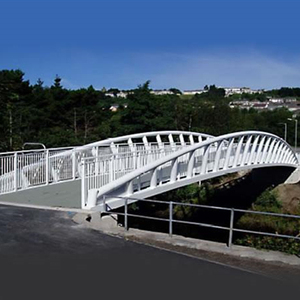 Kết cấu thép xây dựng cầu thép cho người đi bộ cầu thép ống vòm cầu - Product Image 2