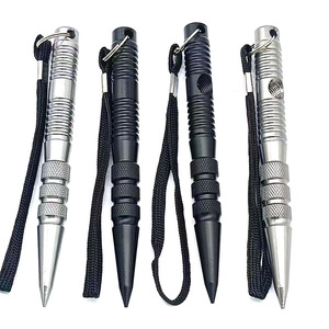 Llavero con Bolígrafo Táctico Kubotan, Herramienta de Autodefensa Portátil con Forma de Bolígrafo, Equipo EDC <span class=keywords><strong>para</strong></span> Exteriores, Protección y Seguridad <span class=keywords><strong>para</strong></span> Hombres - Product Image 1