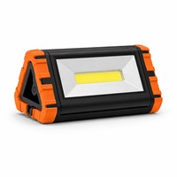 Lampe de travail LED magnétique rechargeable 1000LM, double rotation USB-C, lampe d'inspection COB pour réparation automobile, garage, camping
