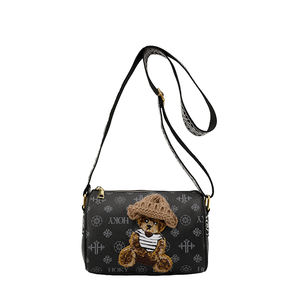 Nouveau Sac à Bandoulière Femme Vintage 2026 à Motif Géométrique en PU avec Fermeture Éclair, Portable et Anti-Vol pour Usage Quotidien - Product Image 3