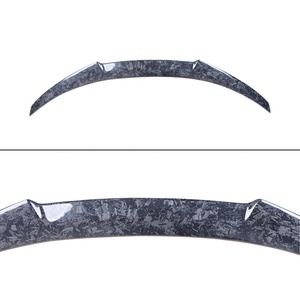 Aileron arrière en fibre de carbone forgée style M4 non perforé pour BMW Série 1 E82 Coupé Berline 2007-2013 - Product Image 3